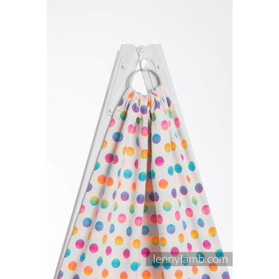 Lenny Lamb Ring Sling - POLKA DOTS RAINBOW - Ring Sling - Lenny Lamb - Afterpay - Zippay Carry Them Close