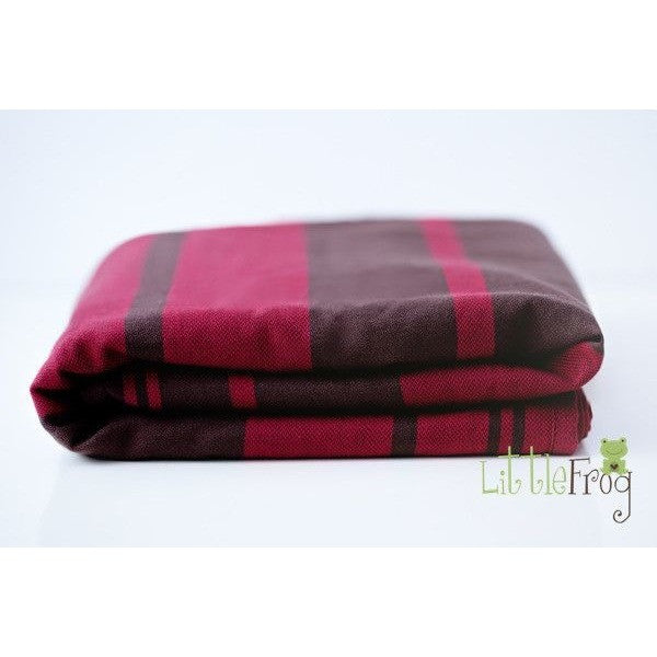 Little Frog Woven Wrap - Pyrope, , Woven Wrap, Little Frog, Carry Them Close - 3