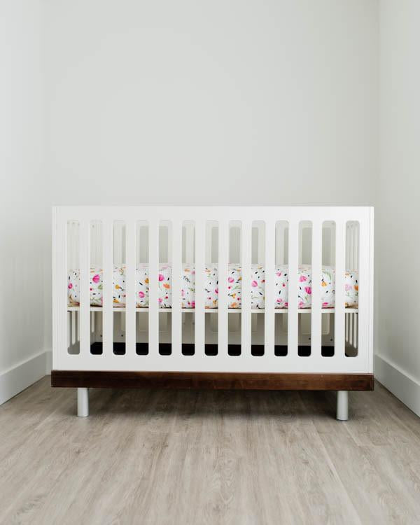 Little Unicorn - Cotton Muslin Cot Sheet - Berry & Bloom