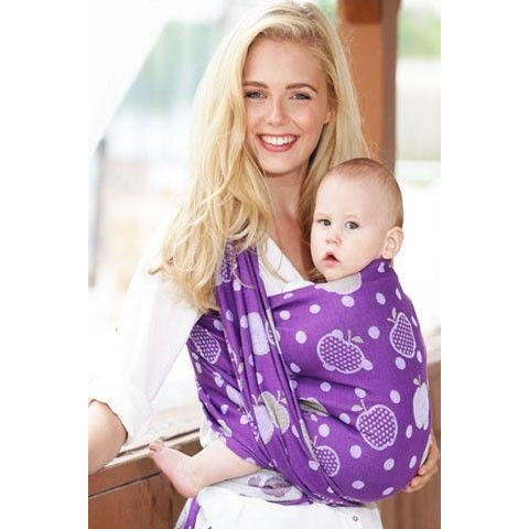 Kokadi Wrap - Purple Paradise Fruits (Limited Edition) - Woven Wrap - Kokadi - Afterpay - Zippay Carry Them Close