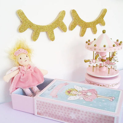 Ragtales - Ragtag Tooth Fairy Girl Pink - Toys - Ragtales - Afterpay - Zippay Carry Them Close