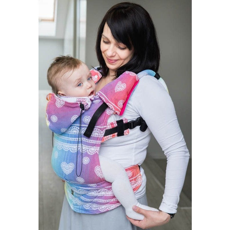 Lenny Lamb Ergonomic Carrier (BABY) - Rainbow Lace (Second Generation), , Baby Carrier, Lenny Lamb, Carry Them Close - 3