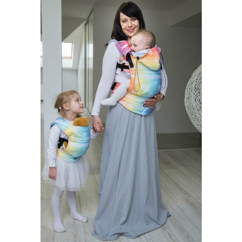 Lenny Lamb Ergonomic Carrier (BABY) - Rainbow Lace (Second Generation), , Baby Carrier, Lenny Lamb, Carry Them Close - 4