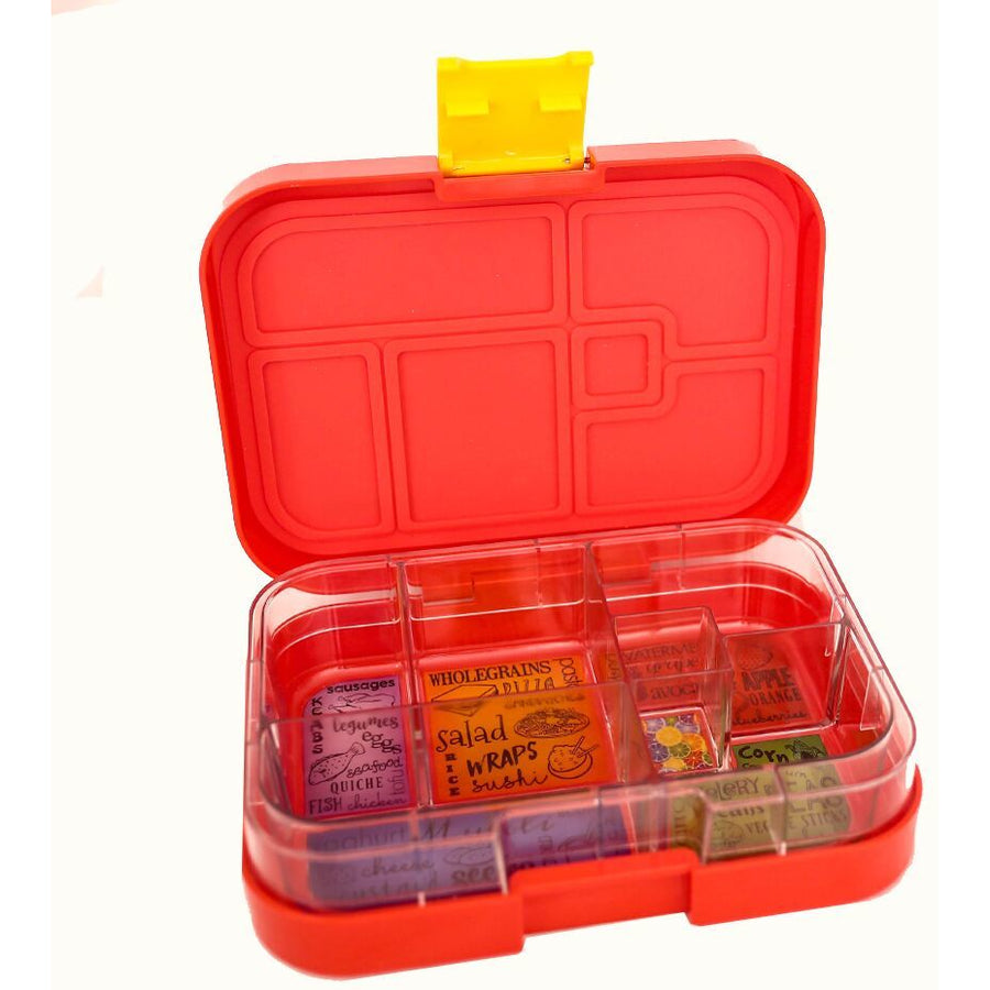 Munchbox - Maxi6 Bento Lunch Box - Red Lava