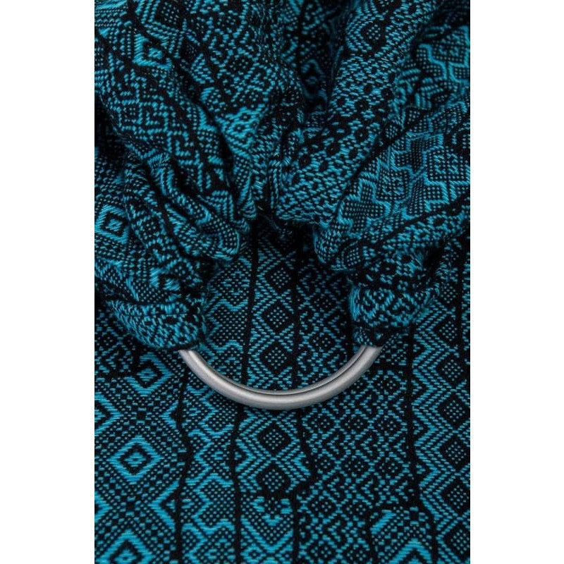 Lenny Lamb Ring Sling - Enigma Blue, , Ring Sling, Lenny Lamb, Carry Them Close - 2