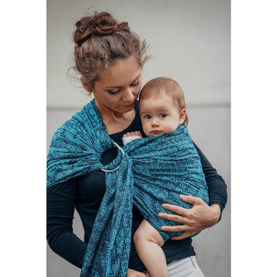 Lenny Lamb Ring Sling - Enigma Blue, , Ring Sling, Lenny Lamb, Carry Them Close - 9