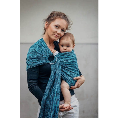 Lenny Lamb Ring Sling - Enigma Blue, , Ring Sling, Lenny Lamb, Carry Them Close - 10