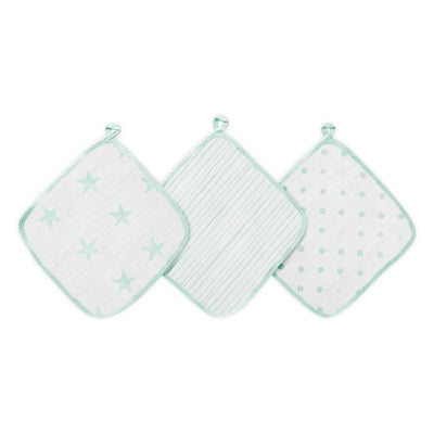 Aden and Anais - Aden by Anais - Wash Cloth Set - Dream