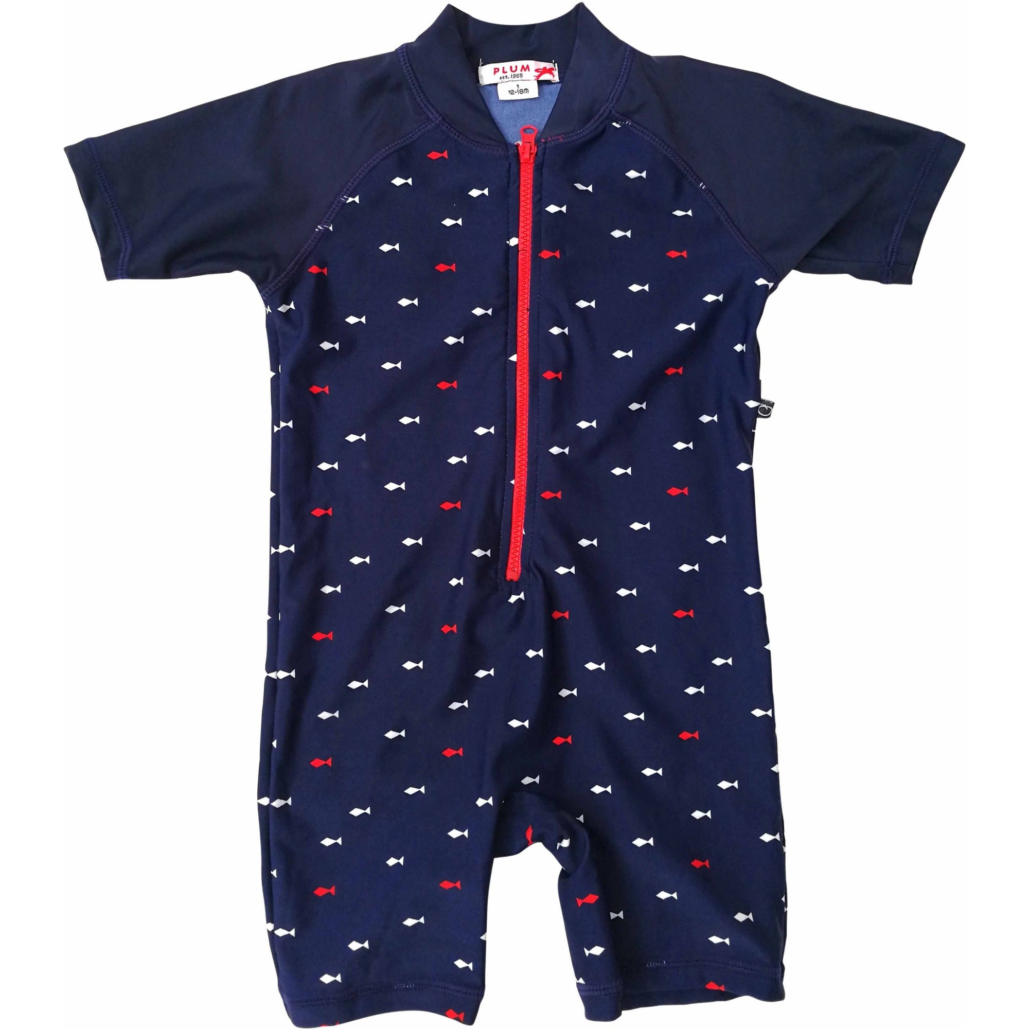 Plum - Gone Fishing Zip 1 piece suit - Clothing - Plum - Afterpay - Zippay Carry Them Close