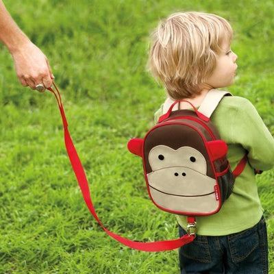 Skip Hop Zoo Mini Backpack with Harness - Monkey - Backpack - Skip Hop - Afterpay - Zippay Carry Them Close