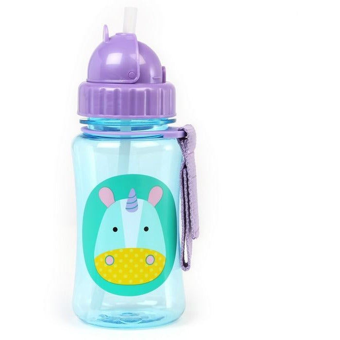 Skip Hop Straw Drink Bottle - Unicorn - Feeding - Skip Hop - Afterpay - Zippay Carry Them Close