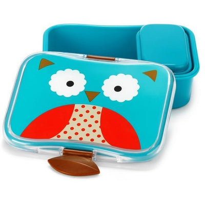 Skip Hop Zoo Lunch Kit - Owl - Lunch & Snack Boxes - Skip Hop - Afterpay - Zippay Carry Them Close