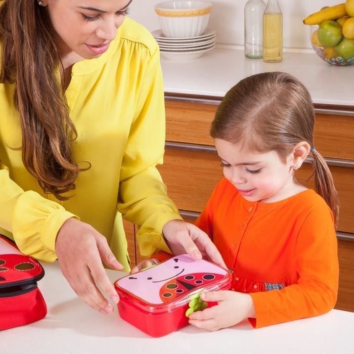 Skip Hop Zoo Lunch Kit - Ladybug - Lunch & Snack Boxes - Skip Hop - Afterpay - Zippay Carry Them Close