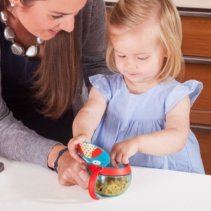 Skip Hop Zoo Snack Cup - Owl - Lunch & Snack Boxes - Skip Hop - Afterpay - Zippay Carry Them Close
