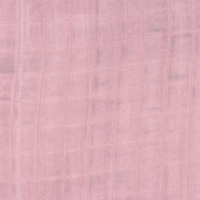 Bebe Au Lait - Muslin Snuggle Blanket - Rose Quartz & Petal