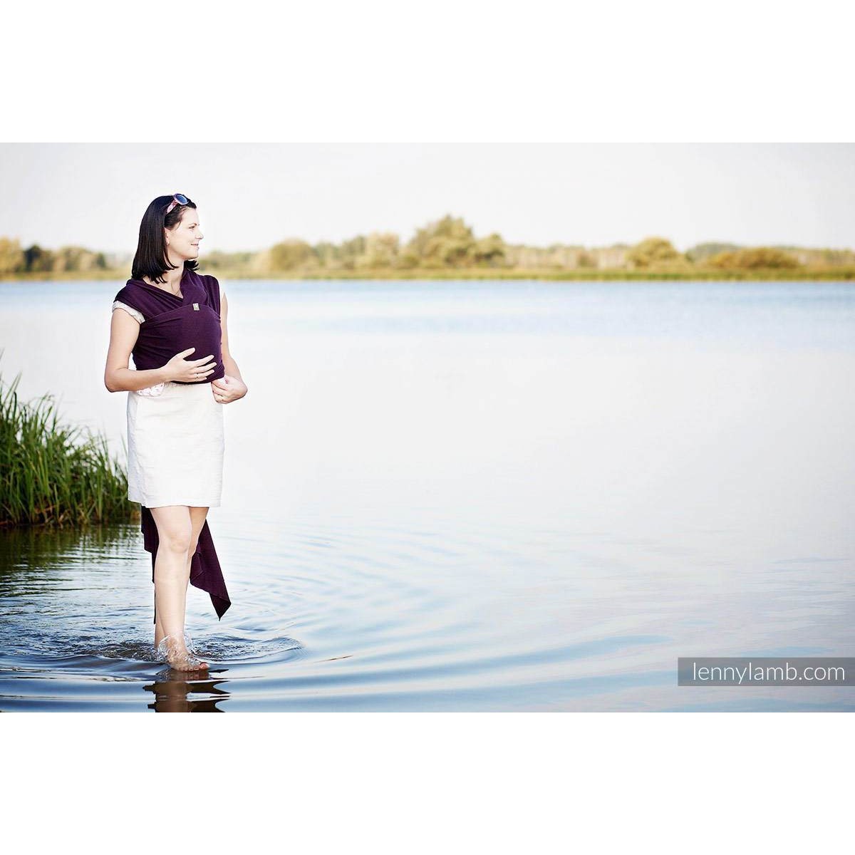 Lenny Lamb Stretchy Wrap - SUGILITE - Stretchy Wrap - Lenny Lamb - Afterpay - Zippay Carry Them Close