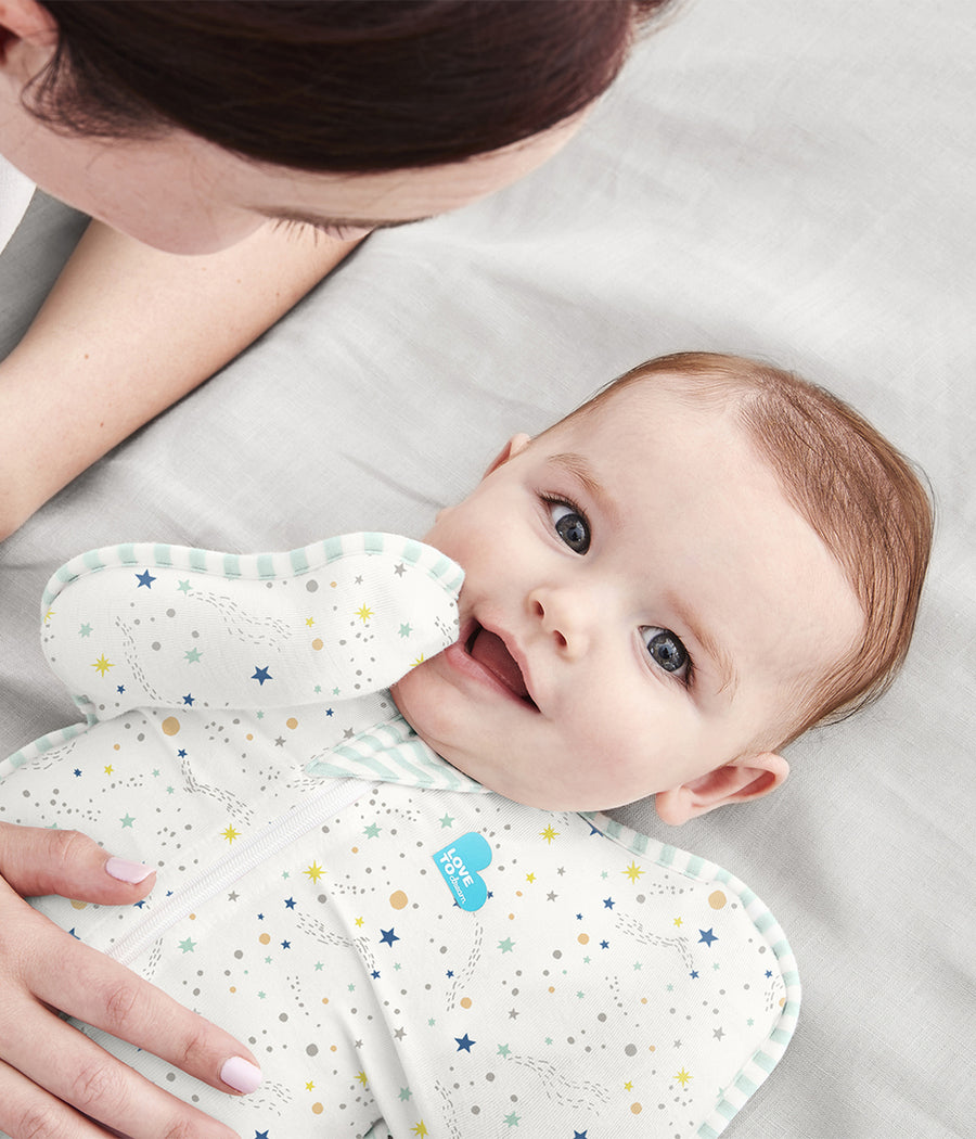 Love to Dream - Love to Swaddle Up Organic Lite 0.2 TOG - Cream (NEW)