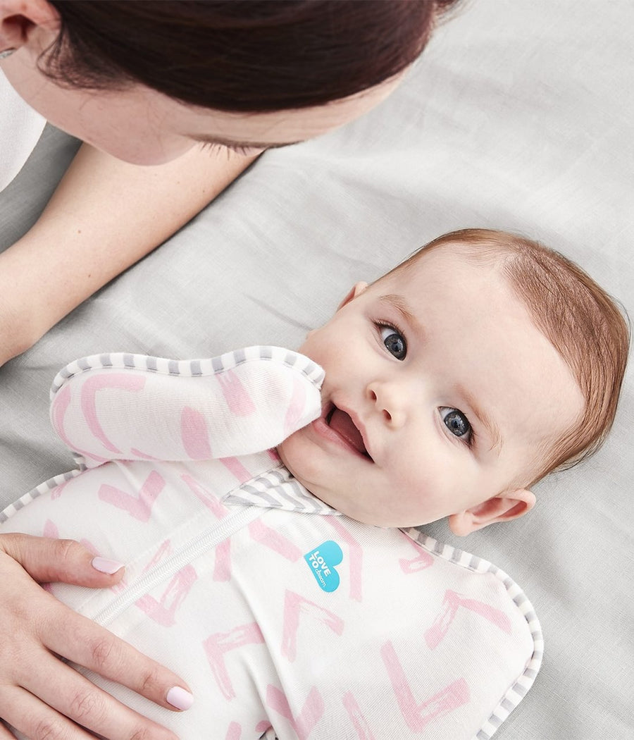 Love to Dream - Love to Swaddle Up Bamboo Lite 0.2 TOG - Pink (NEW)