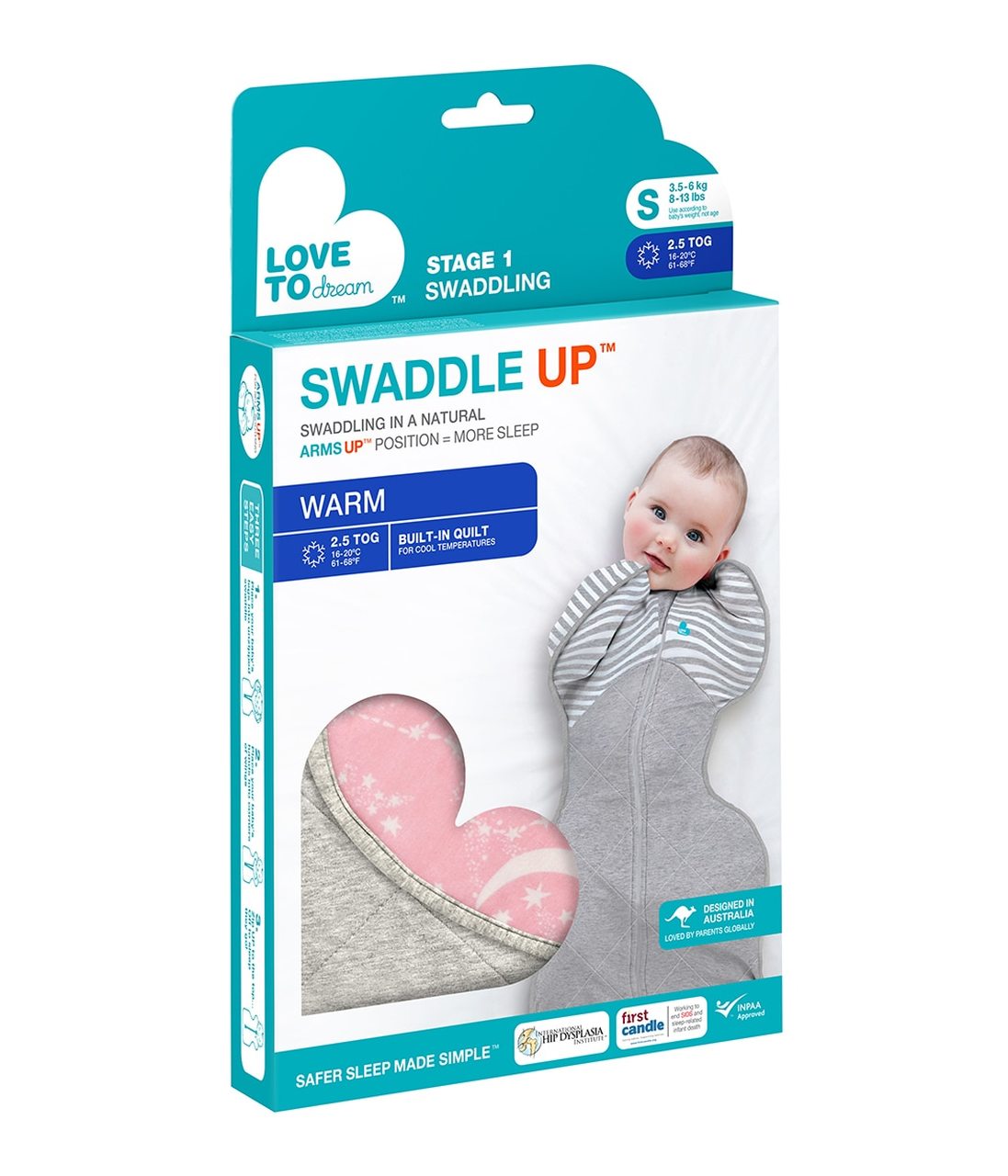 Love to Dream - Love to Swaddle Up Winter Warm - Pink (NEW)