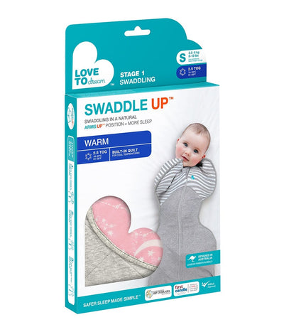 Love to Dream - Love to Swaddle Up Winter Warm - Pink (NEW)