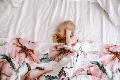 Pop Ya Tot - Muslin Swaddle - Sakura Blossom