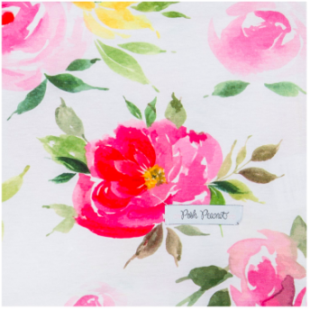 Bamboo Baby Swaddle Set - Watercolor Bloom - Swaddle - Posh Peanut - Afterpay - Zippay Carry Them Close