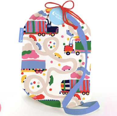 Halcyon Nights - Fitted Cot Sheet - Lorries