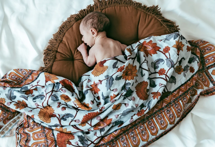 Pop Ya Tot - Muslin Swaddle - Buti Block