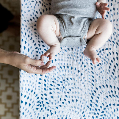 Bebe Au Lait - Changing Pad Cover - Serenity