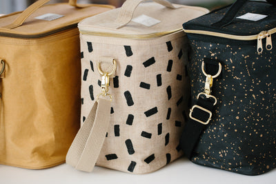 SoYoung - Large Insulated Cooler Bag - Linen Block