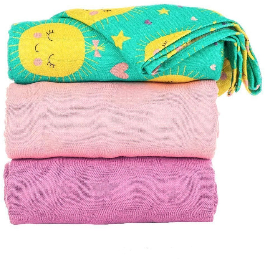 Tula Blanket - Sunny (Set) - Baby Blankets - Tula - Afterpay - Zippay Carry Them Close