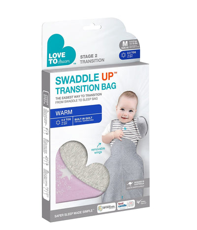 Love to Dream - Swaddle Up Transition Bag (50/50) WARM - Lilac