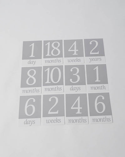 Little Unicorn - Photo Blanket Swaddle & Milestone Set - Summer Poppy