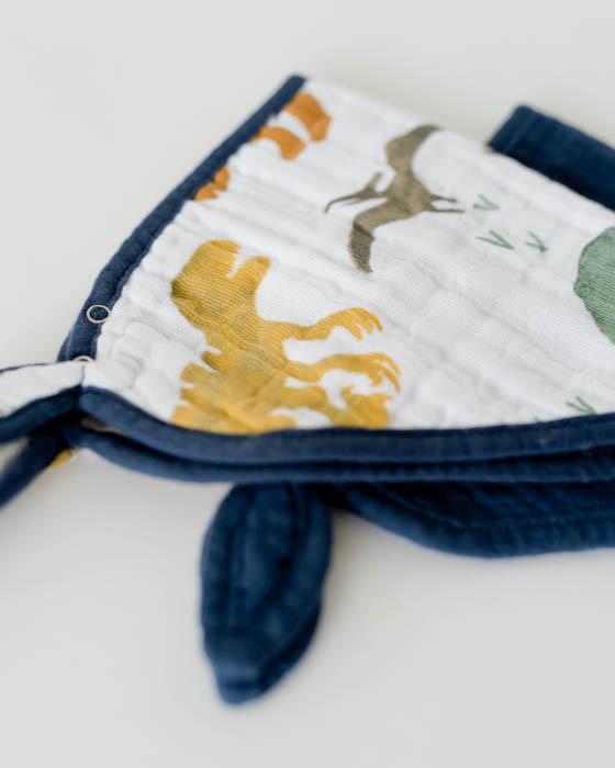 Little Unicorn - Bandana Bibs (2pk) - Dino Friends - Carry Them Close