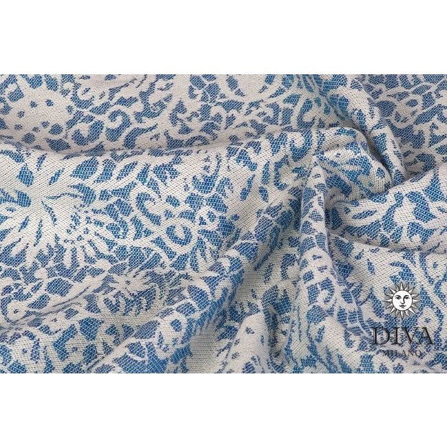 Diva Milano Woven Wrap - Veneziano (with Linen) - Como, , Woven Wrap, Diva Milano, Carry Them Close - 4