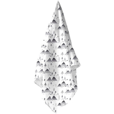 Weegoamigo Muslin Swaddle Wraps - Snowy Mountains - Swaddle - Weegoamigo - Afterpay - Zippay Carry Them Close