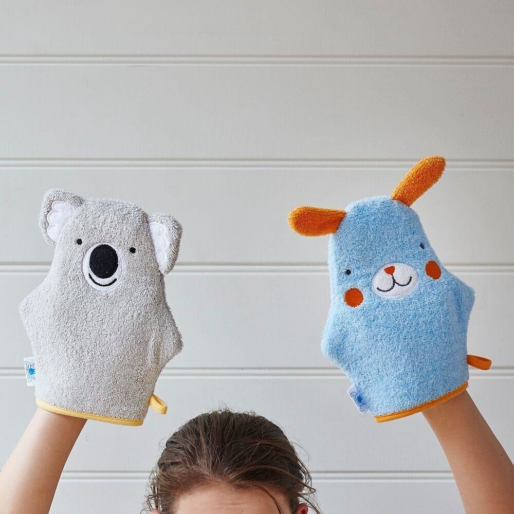Weegoamigo Bath Mitt - Bunny - Bath - Weegoamigo - Afterpay - Zippay Carry Them Close