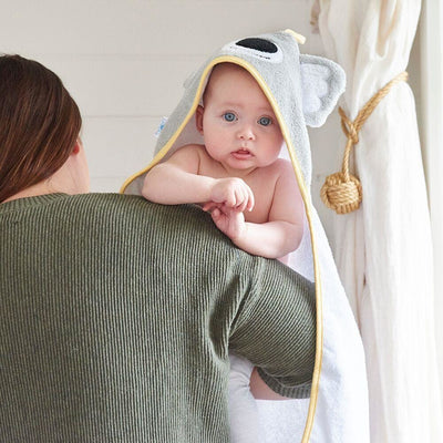 Weegoamigo Hooded Towel - Koala - Bath - Weegoamigo - Afterpay - Zippay Carry Them Close