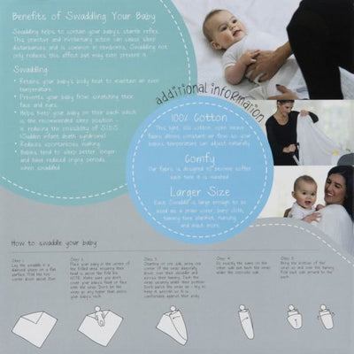 All4Ella Muslin Baby Swaddle Wraps & Pram Pegs Set - Spots & Monkey - Swaddle - All4Ella - Afterpay - Zippay Carry Them Close