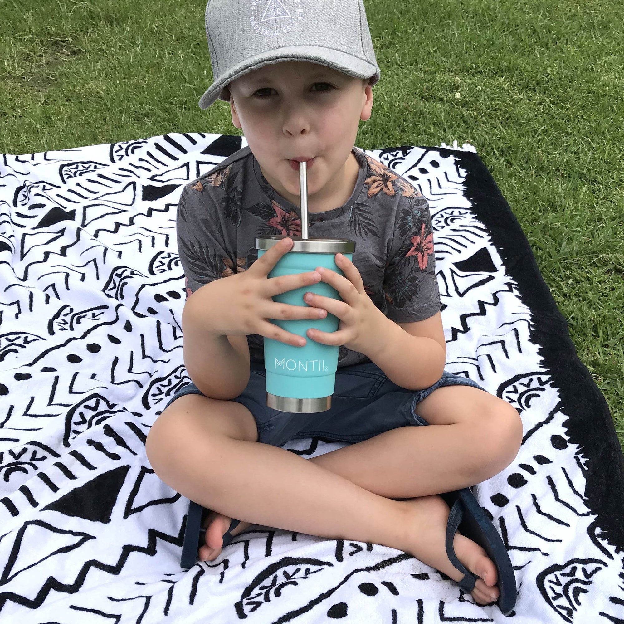 Montii Co - Smoothie Cup - Teal