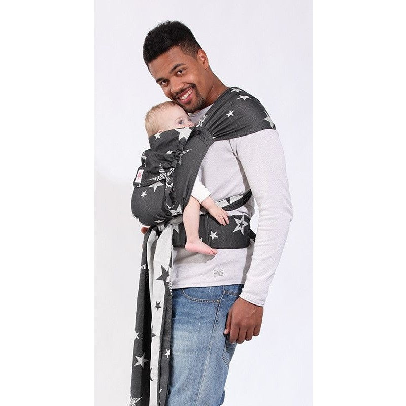 Kokadi Baby Carrier WrapTai - Diorite Stars, , Mei Tai, Kokadi, Carry Them Close - 1