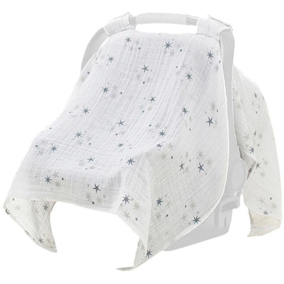 Aden and Anais - Car Seat Canopy - Twinkle Star, , Car Accessories, Aden and Anais, Carry Them Close - 3