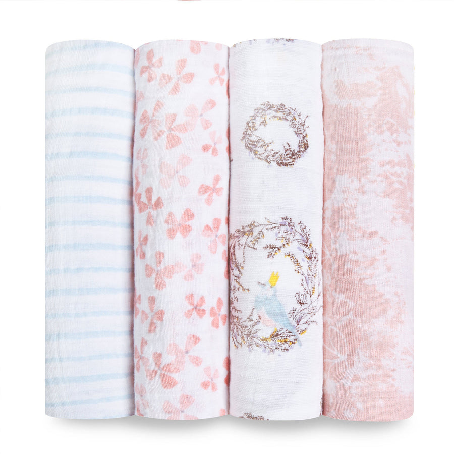 Aden and Anais - Classic Swaddles - Birdsong (4 Pack)