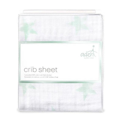 Aden and Anais - Aden by Aden + Anais - Cot Sheet Muslin - Dream Stars