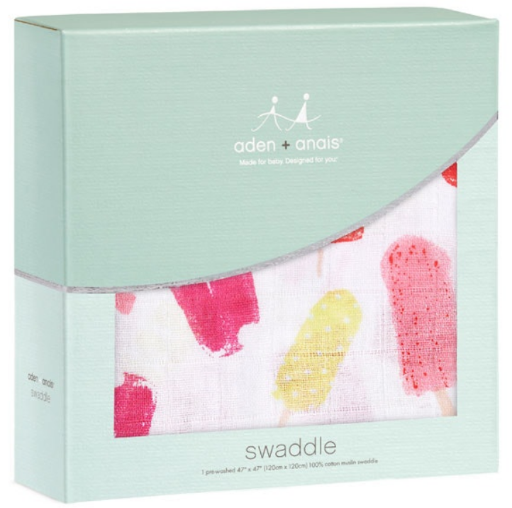 Aden and Anais - Classic Muslin Swaddle - Popsicles