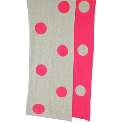 Alimrose Kint Cot Blanket - Polka Dot Grey & Pink - Baby Blankets - Alimrose - Afterpay - Zippay Carry Them Close