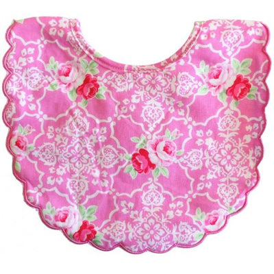 Alimrose - Scallop Bib Pink Rose