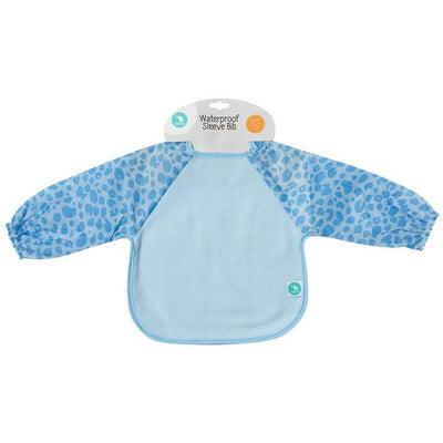 All4Ella Bibs Long Sleeve (Set 2) - Leopard Blue - Clothing - All4Ella - Afterpay - Zippay Carry Them Close
