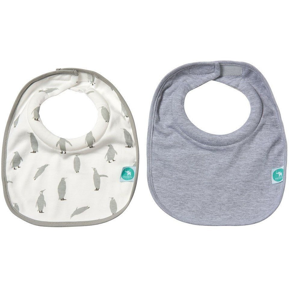 All4Ella Bibs Roll Neck (Set 2) - Penguin - Clothing - All4Ella - Afterpay - Zippay Carry Them Close