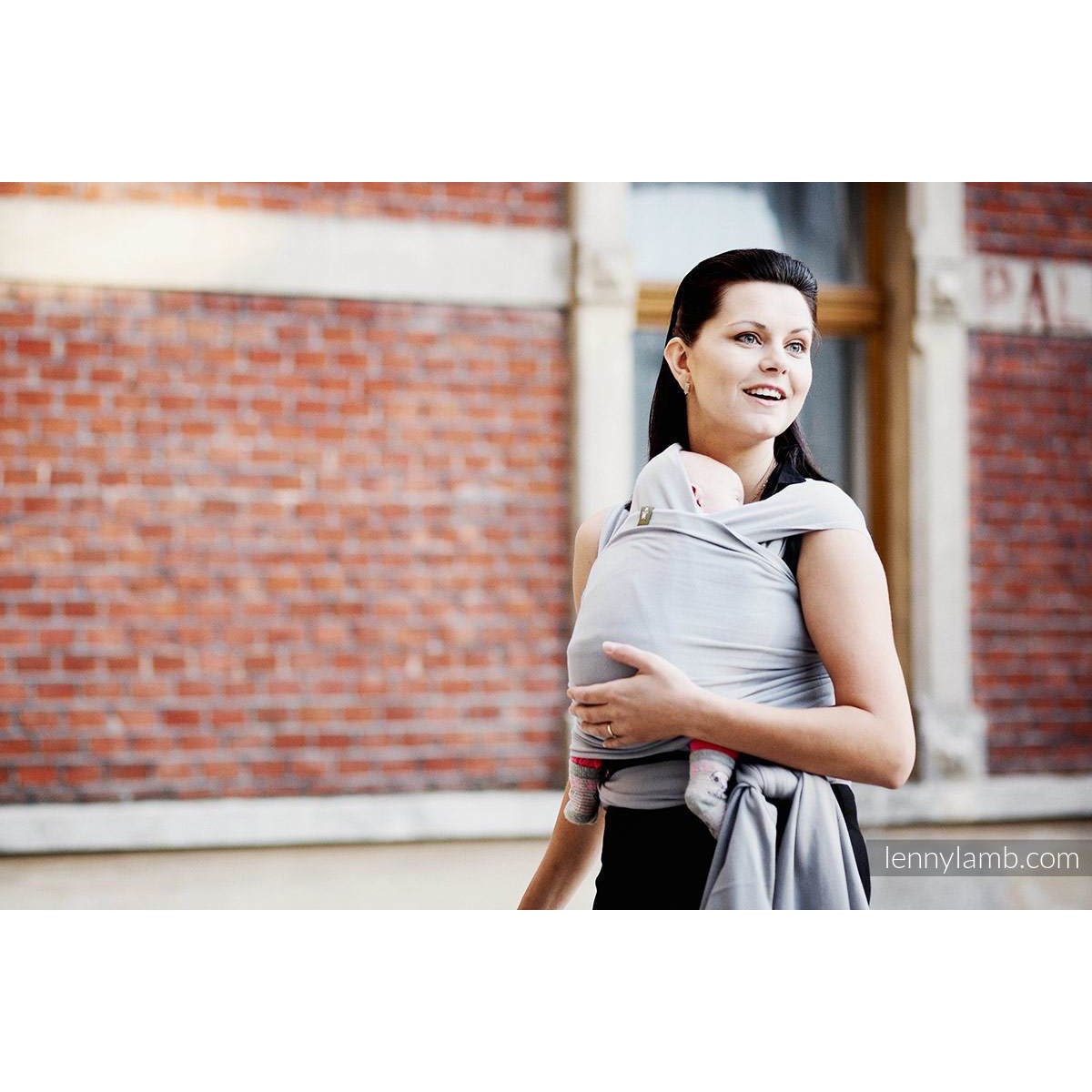 Lenny Lamb Stretchy Wrap - AQUAMARINE - Stretchy Wrap - Lenny Lamb - Afterpay - Zippay Carry Them Close